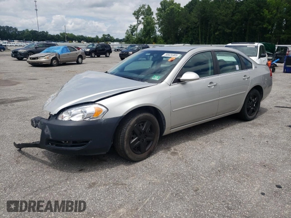 2008 Chevrolet Impala LS z VIN 2G1WB58N681355961, wystawiony jako Copart lot #58925385 z przebiegiem 109 650 mil mil oraz Szkoda całkowita • Salvage title. Historia ofert i sprzedaży dostępna na DreamBid. Obrazek 1.