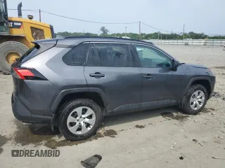 2021 Toyota RAV4 LE with VIN 2T3F1RFV0MC206839, listed as a Copart auction lot 60521145 with 54,314 mi miles and Salvage title. Bid and sale history available at DreamBid. Image 3.