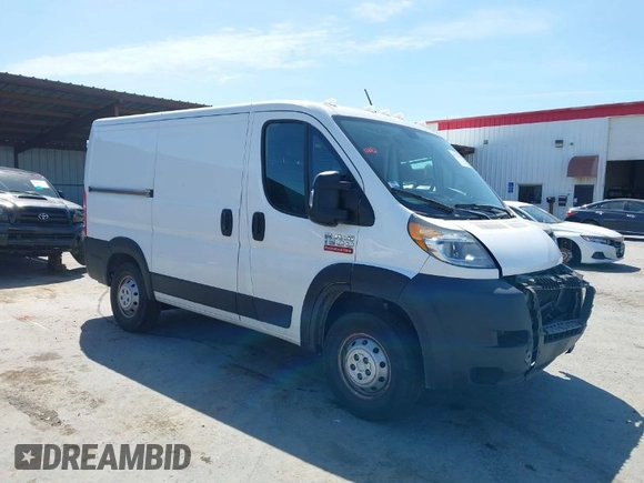 2019 Ram ProMaster Cargo with VIN 3C6TRVNG2KE535158, listed as a IAAI auction lot 41973909 with 91,922 mi miles and . Bid and sale history available at DreamBid. Image 1.