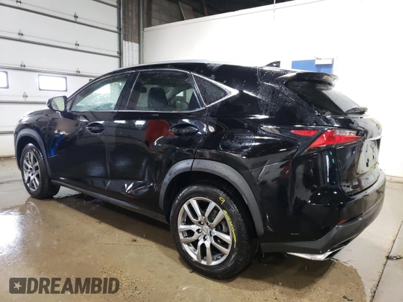 2016 Lexus NX 200t with VIN JTJBARBZ3G2055821, listed as a Copart auction lot 53567455 with 52,458 mi miles and Salvage title. Bid and sale history available at DreamBid. Image 2.