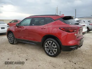 2025 Chevrolet Blazer RS with VIN 3GNKBKRS1SS103773, listed as a Copart auction lot 53402495 with 529 mi miles and Clean title. Bid and sale history available at DreamBid. Image 2.
