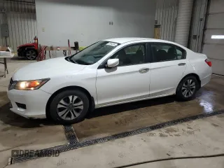 2013 Honda Accord LX z VIN 1HGCR2F39DA054401, wystawiony jako Copart lot #57644095 z przebiegiem Nie podano mil oraz Szkoda całkowita • Salvage title. Historia ofert i sprzedaży dostępna na DreamBid. Obrazek 1.