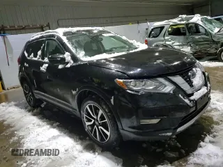 2020 Nissan Rogue SL with VIN 5N1AT2MV6LC747694, listed as a Copart auction lot 44685905 with 55,788 mi miles and Salvage Title. Bid and sale history available at DreamBid. Image 11.