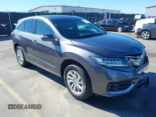2017 Acura RDX w/Technology Pkg with VIN 5J8TB3H57HL008021, listed as a IAAI auction lot 41575117 with 116,514 mi miles. Bid and sale history available at carsss.com. Image 1.
