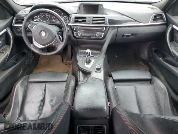 2016 BMW 3 Series 328i with VIN WBA8E9G58GNT43935, listed as a Copart auction lot 55872855 with 267,010 mi miles and Clean title. Bid and sale history available at DreamBid. Image 8.