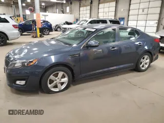 2015 Kia Optima LX with VIN KNAGM4A73F5613177, listed as a Copart auction lot 53689555 with Not Provided miles and Clean Title. Bid and sale history available at carsss.com. Image 1.