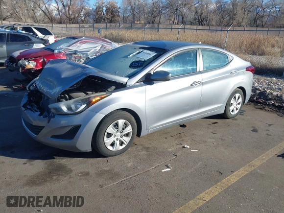 2016 Hyundai Elantra SE with VIN 5NPDH4AE3GH711779, listed as a IAAI auction lot 41290861 with 103,931 mi miles and . Bid and sale history available at DreamBid. Image 17.
