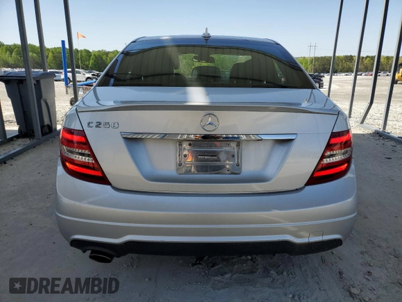 2013 Mercedes-Benz C 250 Sport with VIN WDDGF4HB4DA763879, listed as a Copart auction lot 53202615 with 93,641 mi miles and Salvage Title. Bid and sale history available at carsss.com. Image 6.