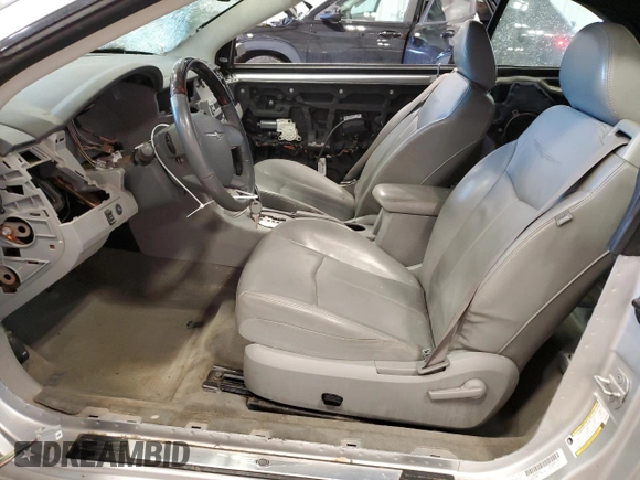 2008 Chrysler Sebring Limited with VIN 1C3LC65M68N254463, listed as a Copart auction lot 81601714 with 0 mi miles and Non Repairable. Bid and sale history available at carsss.com. Image 7.