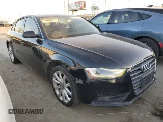 2013 Audi A4 Premium with VIN WAUAFAFL8DN048278, listed as a Copart auction lot 42039305 with 120,454 mi miles and Clean Title. Bid and sale history available at carsss.com. Image 4.