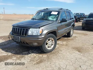 1999 Jeep Grand Cherokee Limited with VIN 1J4GW68N5XC773100, listed as a IAAI auction lot 41998432 with Not provided miles and . Bid and sale history available at DreamBid. Image 2.