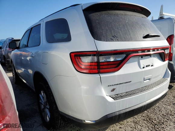 2024 Dodge Durango SXT with VIN 1C4RDJAG5RC115010, listed as a Copart auction lot 76638264 with 8,661 mi miles and Salvage Title. Bid and sale history available at carsss.com. Image 2.