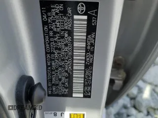 2011 Toyota Prius I with VIN JTDKN3DU1B0303199, listed as a Copart auction lot 53862545 with 172,914 mi miles and Salvage Title. Bid and sale history available at DreamBid. Image 12.