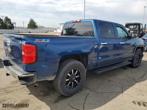 2015 Chevrolet Silverado 1500 LT with VIN 3GCUKREC3FG209417, listed as a Copart auction lot 50966855 with 153,585 mi miles and Salvage Title. Bid and sale history available at carsss.com. Image 3.
