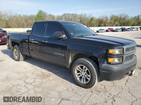 2014 Chevrolet Silverado 1500 Work Truck with VIN 1GCVKPEHXEZ158260, listed as a Copart auction lot 52261875 with 182,088 mi miles and Clean Title. Bid and sale history available at DreamBid. Image 4.
