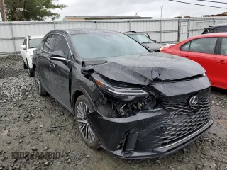2023 Lexus RX with VIN 2T2BAMCA5PC025165, listed as a Copart auction lot 54707764 with 24,793 mi miles and Salvage Title. Bid and sale history available at carsss.com. Image 4.