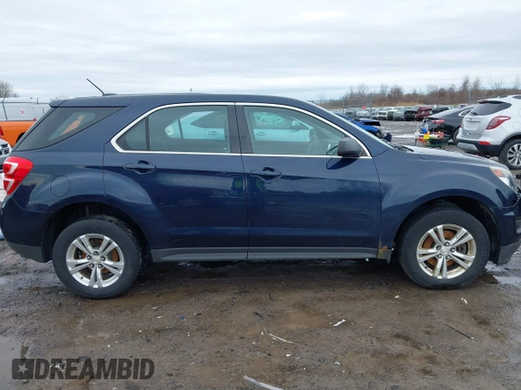 2017 Chevrolet Equinox LS with VIN 2GNALBEK9H1586450, listed as a IAAI auction lot 41938530 with 116,119 mi miles and . Bid and sale history available at DreamBid. Image 13.
