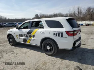 2024 Dodge Durango Special Service with VIN 1C4RDJFG5RC249637, listed as a Copart auction lot 49053505 with 835 mi miles and Salvage title. Bid and sale history available at DreamBid. Image 2.
