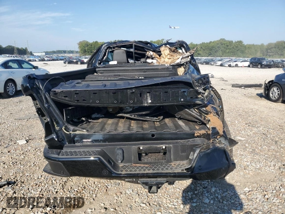 2023 GMC Canyon 4WD Denali with VIN 1GTP6FEK6P1263009, listed as a Copart auction lot 71101004 with 0 mi miles and Salvage Title. Bid and sale history available at carsss.com. Image 6.