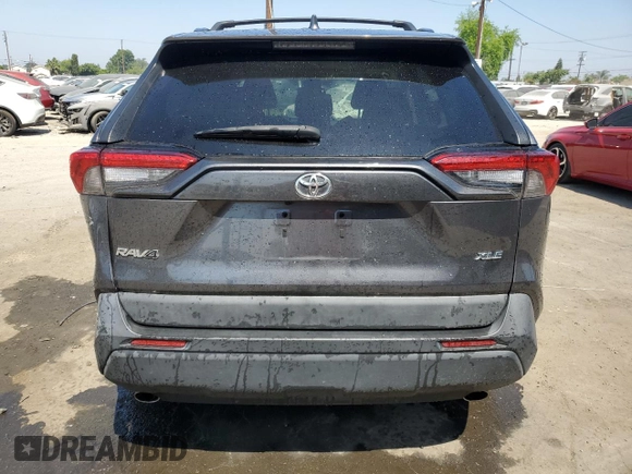 2020 Toyota RAV4 XLE with VIN 2T3W1RFV4LC044664, listed as a Copart auction lot 59163675 with 60,648 mi miles and Salvage title. Bid and sale history available at DreamBid. Image 6.