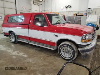 1995 Ford F-150 with VIN 1FTEF14N7SLC00309, listed as a Copart auction lot 81805044 with 94,407 mi miles and Salvage Title. Bid and sale history available at carsss.com. Image 4.