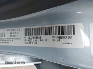 2015 Chrysler 200 Limited with VIN 1C3CCCAB6FN698328, listed as a IAAI auction lot 41776647 with 108,649 mi miles. Bid and sale history available at carsss.com. Image 9.