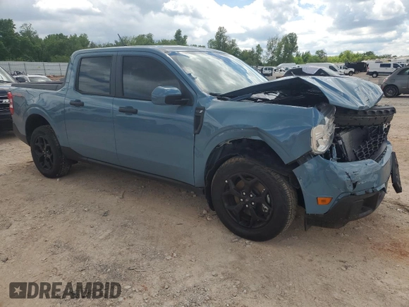 2023 Ford Maverick XL with VIN 3FTTW8F9XPRA99145, listed as a Copart auction lot 56218175 with 15,697 mi miles and Salvage title. Bid and sale history available at DreamBid. Image 4.