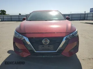 2021 Nissan Sentra SV with VIN 3N1AB8CVXMY267939, listed as a Copart auction lot 55701135 with 50,530 mi miles and Salvage title. Bid and sale history available at DreamBid. Image 5.