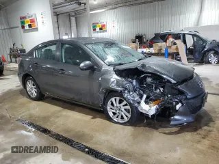 2013 Mazda 3 i Touring with VIN JM1BL1VP9D1834621, listed as a Copart auction lot 53509025 with 101,785 mi miles and Salvage Title. Bid and sale history available at DreamBid. Image 4.