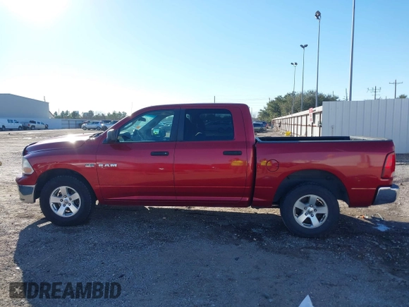 2009 Dodge 1500 SLT with VIN 1D3HB13T59J501165, listed as a IAAI auction lot 41477270 with 185,434 mi miles and . Bid and sale history available at DreamBid. Image 15.