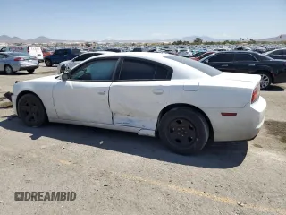 2013 Dodge Charger Police z VIN 2C3CDXAT1DH608036, wystawiony jako Copart lot #54718095 z przebiegiem 115 827 mil mil oraz Szkoda całkowita • Salvage title. Historia ofert i sprzedaży dostępna na DreamBid. Obrazek 2.