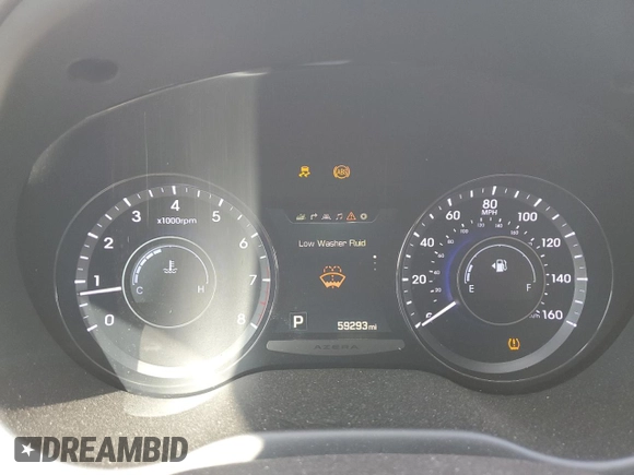 2015 Hyundai Azera Limited with VIN KMHFH4JG5FA431938, listed as a Copart auction lot 48784475 with 59,293 mi miles and Salvage title. Bid and sale history available at DreamBid. Image 9.