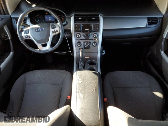 2014 Ford Edge SEL with VIN 2FMDK3J96EBA03013, listed as a Copart auction lot 46325025 with 130,534 mi miles and Salvage Title. Bid and sale history available at carsss.com. Image 8.