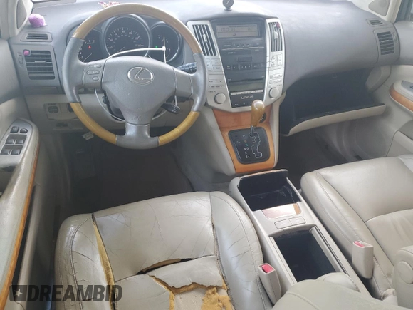 2007 Lexus RX 350 z VIN 2T2GK31UX7C015810, wystawiony jako Copart lot #58142305 z przebiegiem 186 571 mil mil oraz Szkoda całkowita • Salvage title. Historia ofert i sprzedaży dostępna na DreamBid. Obrazek 8.