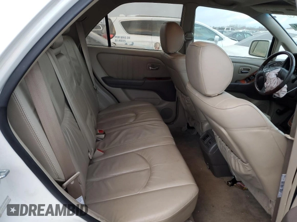 2003 Lexus RX 300 z VIN JTJHF10U930312488, wystawiony jako Copart lot #46572575 z przebiegiem 189 058 mil mil oraz Szkoda całkowita • Salvage title. Historia ofert i sprzedaży dostępna na DreamBid. Obrazek 10.