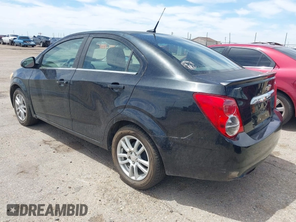 2013 Chevrolet Sonic LT with VIN 1G1JC5SH7D4234042, listed as a IAAI auction lot 42179089 with 132,758 mi miles and . Bid and sale history available at DreamBid. Image 3.