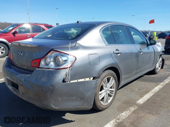 2012 Infiniti G37 x with VIN JN1CV6ARXCM671271, listed as a IAAI auction lot 41750450 with 196,004 mi miles and . Bid and sale history available at carsss.com. Image 4.