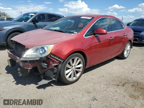 2012 Buick Verano Convenience Group with VIN 1G4PR5SKXC4130733, listed as a Copart auction lot 58148024 with 128,263 mi miles and Salvage Title. Bid and sale history available at carsss.com. Image 1.