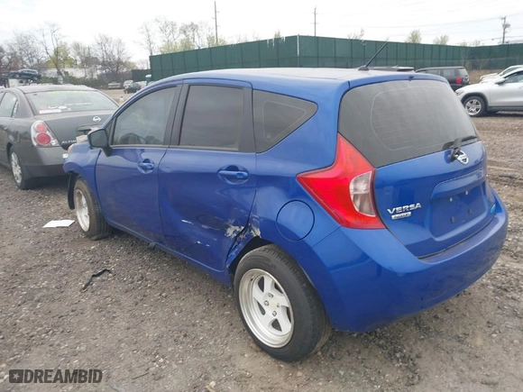 2015 Nissan Versa Note S with VIN 3N1CE2CP3FL367802, listed as a IAAI auction lot 39222778 with 1 mi miles. Bid and sale history available at carsss.com. Image 3.