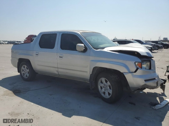 2007 Honda Ridgeline RTS with VIN 2HJYK16497H521085, listed as a Copart auction lot 68319864 with 0 mi miles and Salvage Title. Bid and sale history available at carsss.com. Image 4.