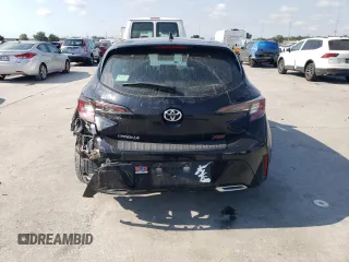2022 Toyota Corolla Hatchback XSE with VIN JTNA4MBE9N3174773, listed as a Copart auction lot 76005204 with 41,781 mi miles and Salvage Title. Bid and sale history available at carsss.com. Image 6.