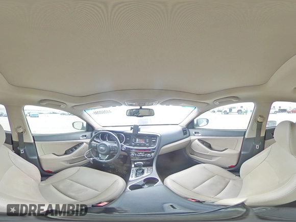 2015 Kia Optima EX with VIN 5XXGN4A78FG496319, listed as a Copart auction lot 44060095 with 101,584 mi miles and Salvage Title. Bid and sale history available at DreamBid. Image 12.