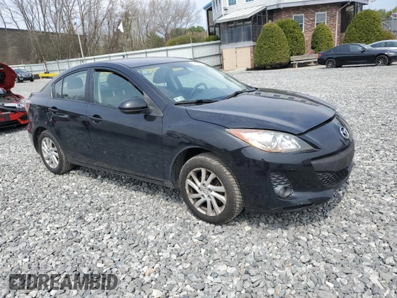 2012 Mazda 3 i Touring with VIN JM1BL1V89C1659276, listed as a Copart auction lot 53679595 with 120,701 mi miles and Clean Title. Bid and sale history available at DreamBid. Image 4.