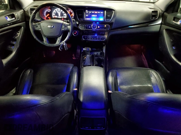 2014 Kia Cadenza Premium with VIN KNALN4D70E5124466, listed as a Copart auction lot 82614644 with 175,296 mi miles and Salvage Title. Bid and sale history available at carsss.com. Image 8.