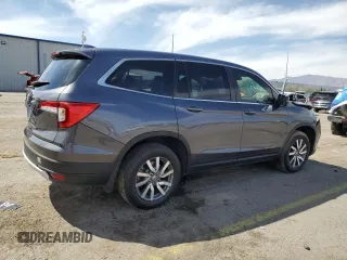 2019 Honda Pilot EX-L z VIN 5FNYF5H59KB034909, wystawiony jako Copart lot #53356095 z przebiegiem 68 331 mil mil oraz Szkoda całkowita • Salvage title. Historia ofert i sprzedaży dostępna na DreamBid. Obrazek 3.