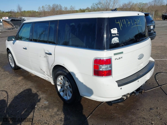 2012 Ford Flex SEL with VIN 2FMGK5CC4CBD04040, listed as a IAAI auction lot 41923265 with 147,434 mi miles. Bid and sale history available at carsss.com. Image 3.