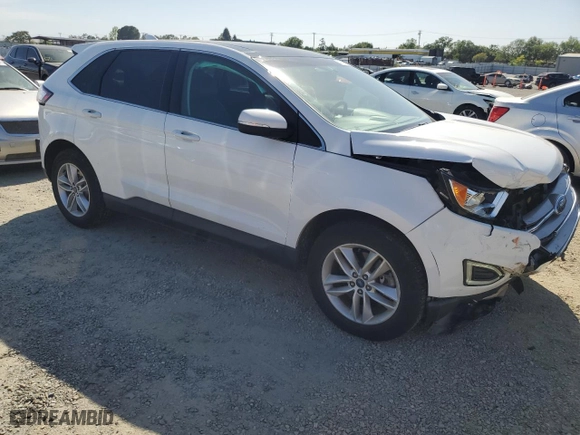 2016 Ford Edge SEL with VIN 2FMPK4J86GBC61979, listed as a Copart auction lot 53104615 with 118,429 mi miles and Salvage Title. Bid and sale history available at carsss.com. Image 4.