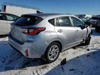 2024 Subaru Impreza with VIN JF1GUABC6R8384502, listed as a Copart auction lot 45750605 with 5,332 mi miles and Salvage title. Bid and sale history available at DreamBid. Image 3.