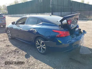 2017 Nissan Maxima S with VIN 1N4AA6AP8HC385405, listed as a IAAI auction lot 42112399 with 99,286 mi miles and . Bid and sale history available at DreamBid. Image 3.