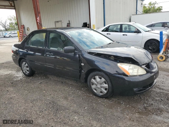 2005 Mitsubishi Lancer ES with VIN JA3AJ26EX5U043324, listed as a Copart auction lot 48387545 with 224,574 mi miles and Salvage Title. Bid and sale history available at carsss.com. Image 4.